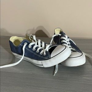 Blue converse